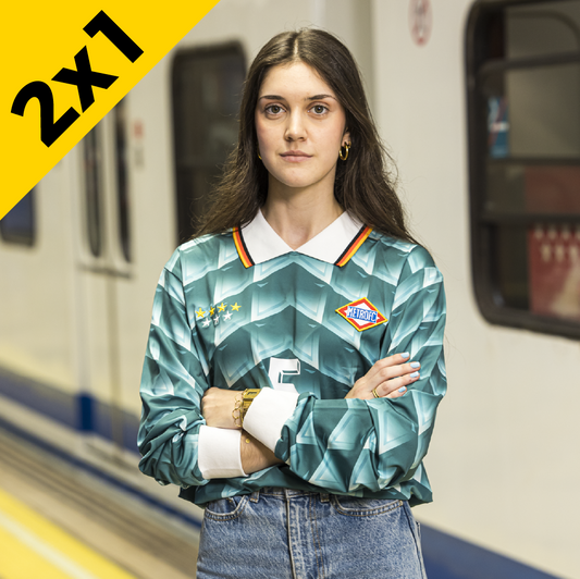 Camiseta retro "Metro FC" Línea 5