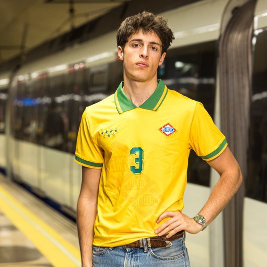 Camiseta retro "Metro FC" Línea 3