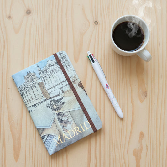 Templete Notebook (hardcover, A6 size)