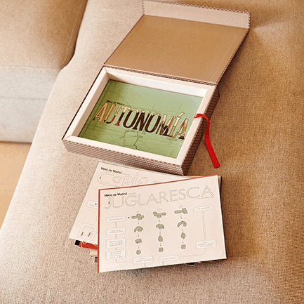 Cofre comics Metrografías