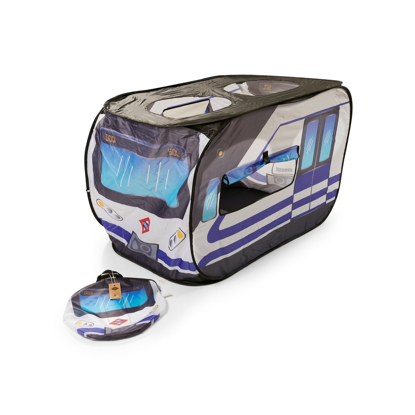 Metro de Madrid train tent