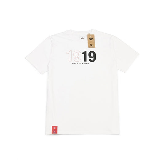 Camiseta Metro 1919 blanca