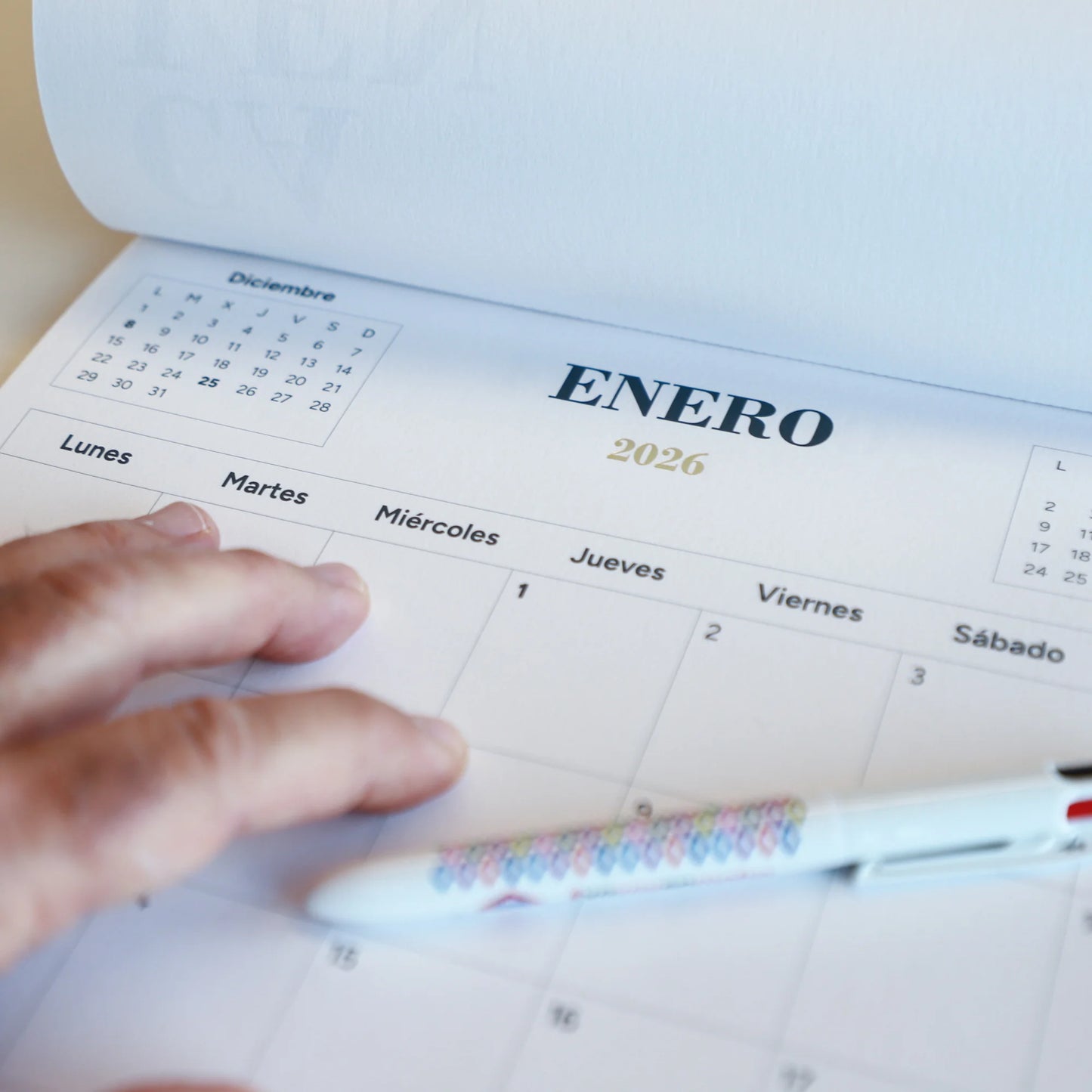 Calendario de pared 2026