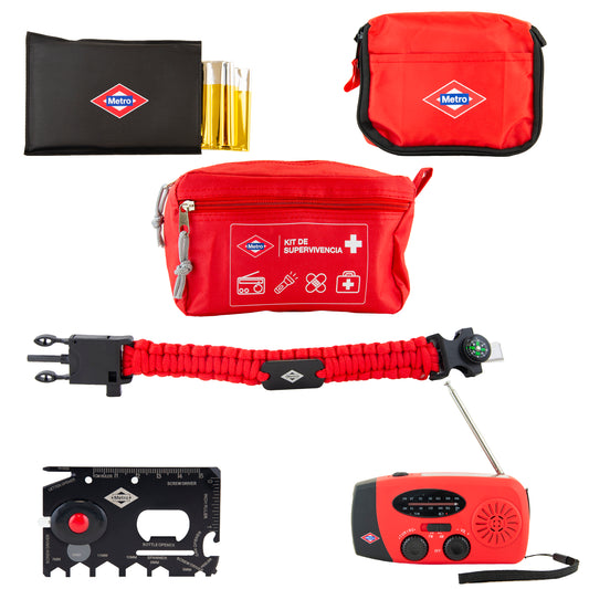 Kit de supervivencia Metro