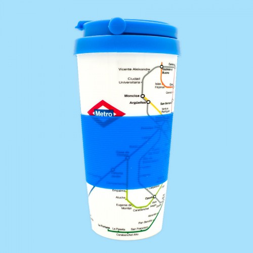 Travel mug  Metro map design