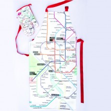 Delantal plano Metro de Madrid
