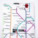 Delantal plano Metro de Madrid