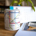 Taza plano de Metro