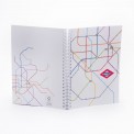 Cuaderno plano Metro de Madrid