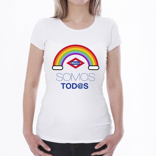 Camiseta Orgullo LGTBI entallada