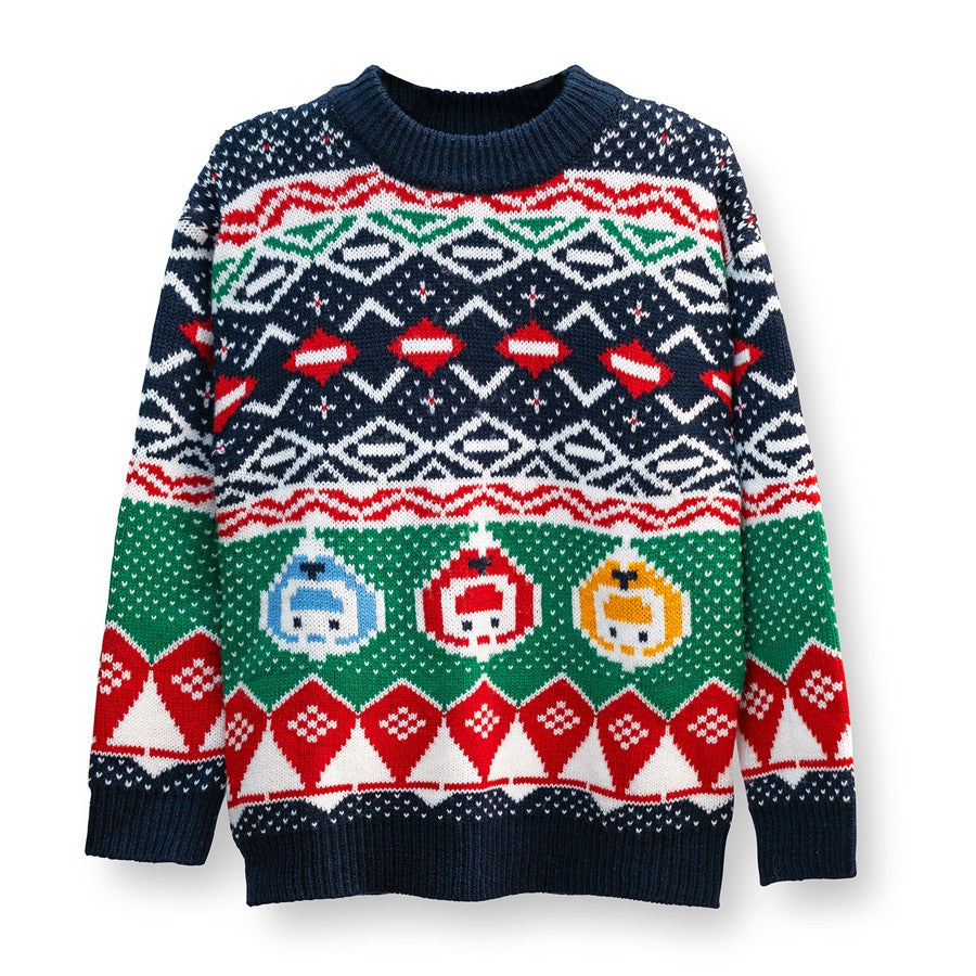 Metro de Madrid Christmas Sweater Kids version