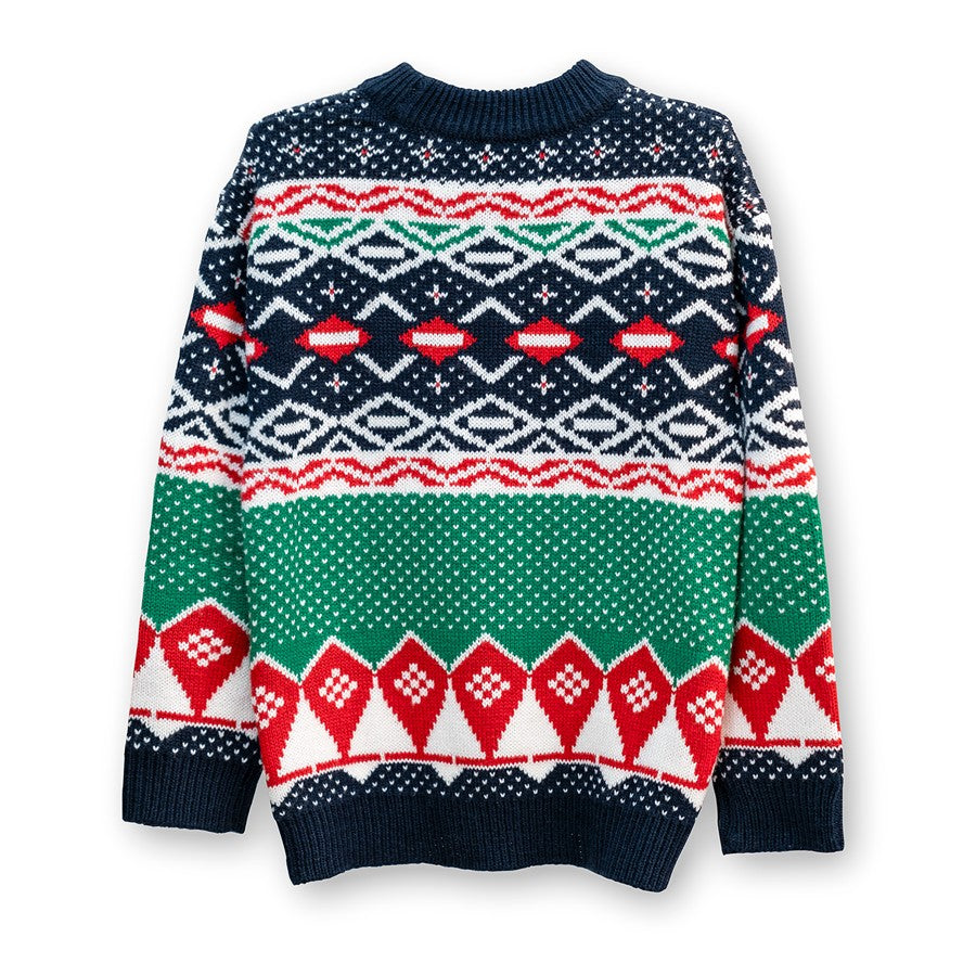 Metro de Madrid Christmas Sweater Kids version