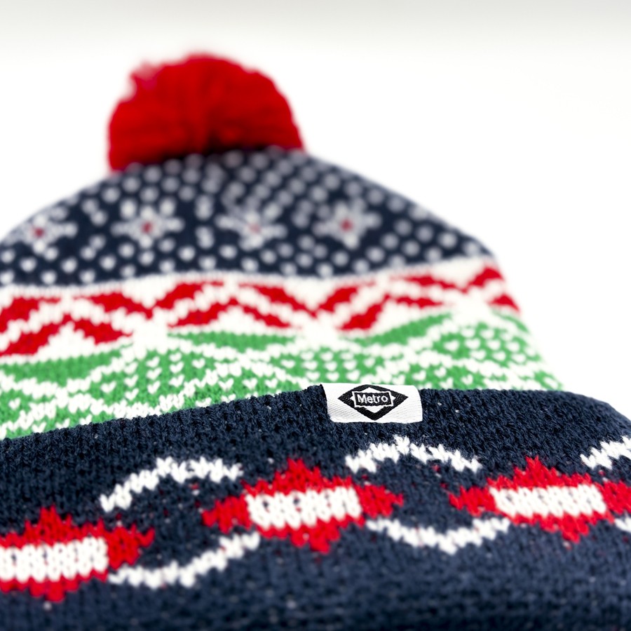 Gorro navideño Metro de Madrid
