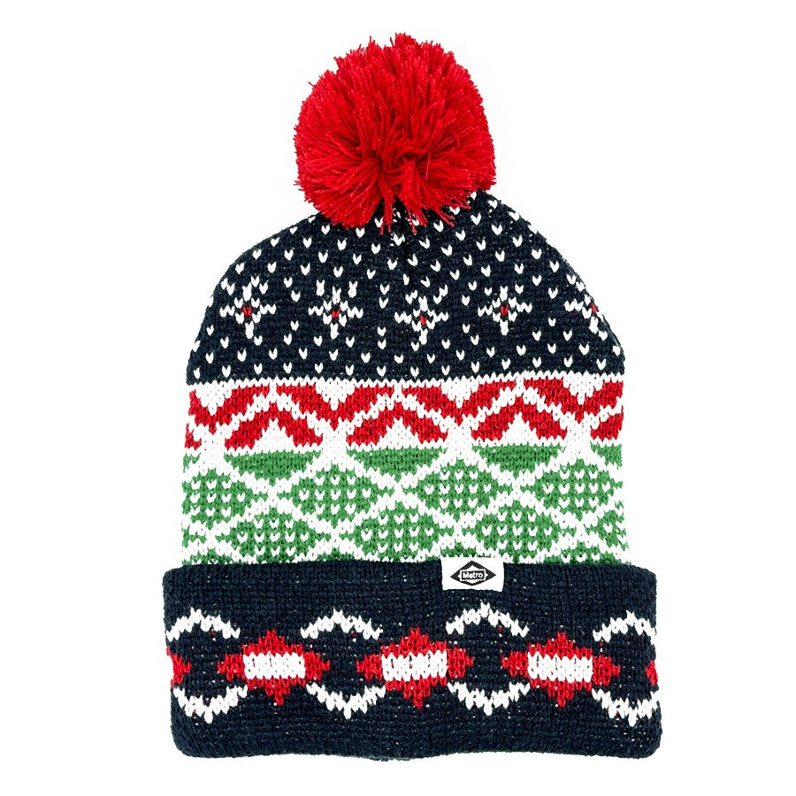Gorro navideño Metro de Madrid