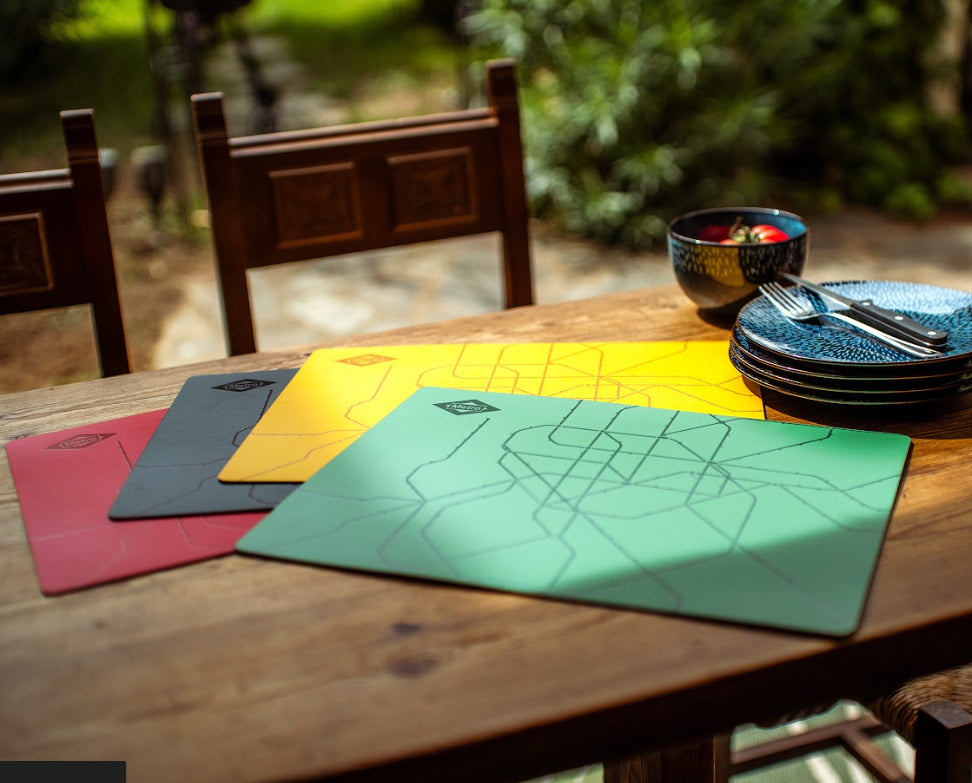 Set manteles individuales Metro de Madrid