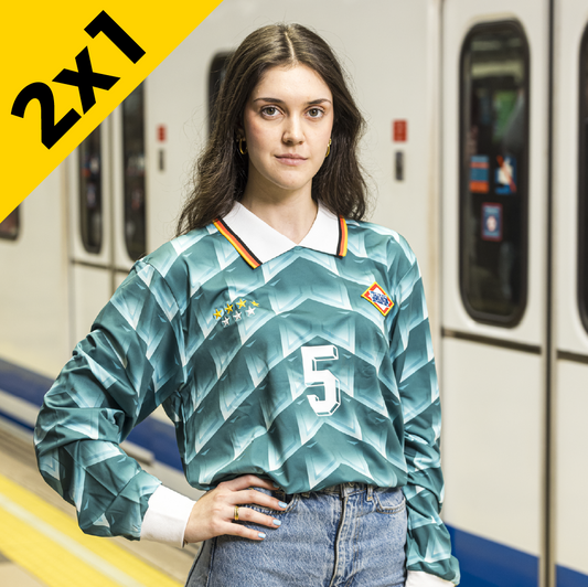 Camiseta retro "Metro FC" Línea 5