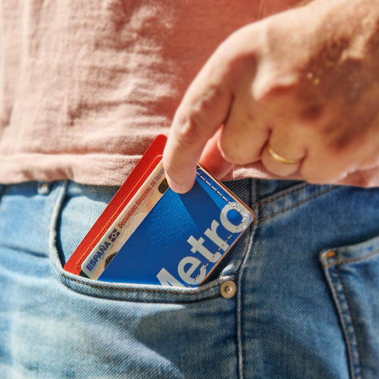 Tarjetero Metro de Madrid x Vacavaliente