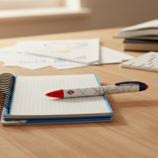 Bolígrafo plano Metro de Madrid