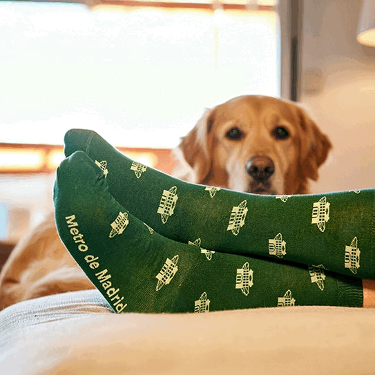 Templete green socks