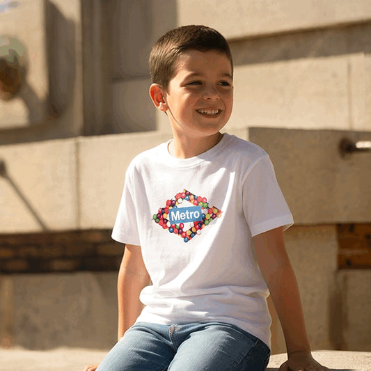 Kids T-shirt candy logo