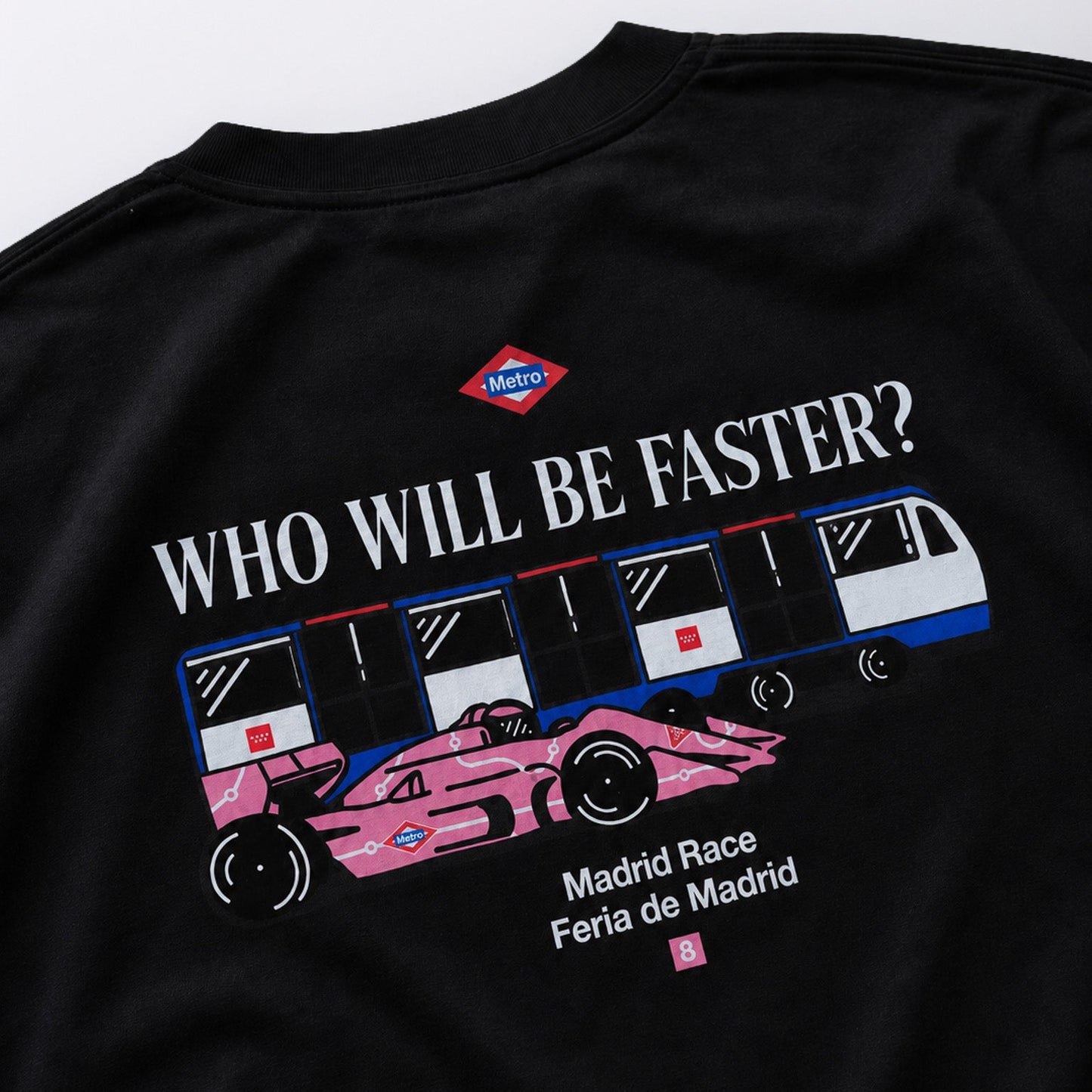 Camiseta Racing Faster Metro de Madrid