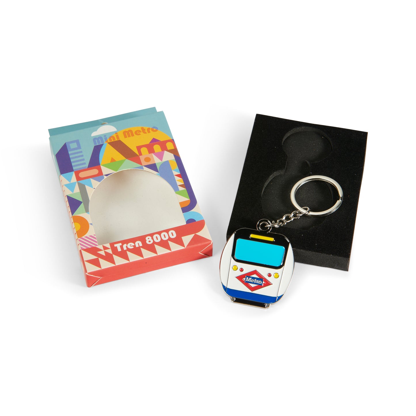Train 8000 Mini Metro key ring