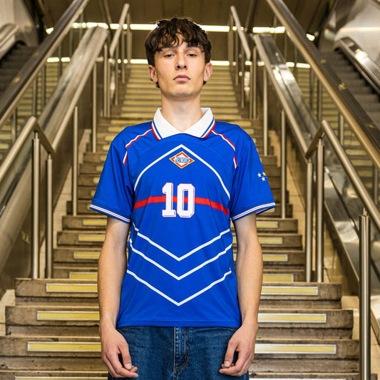Camiseta retro "Metro FC" Línea 10