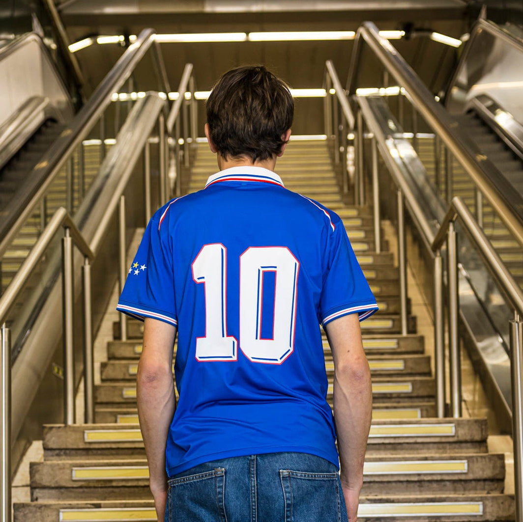 Camiseta retro "Metro FC" Línea 10