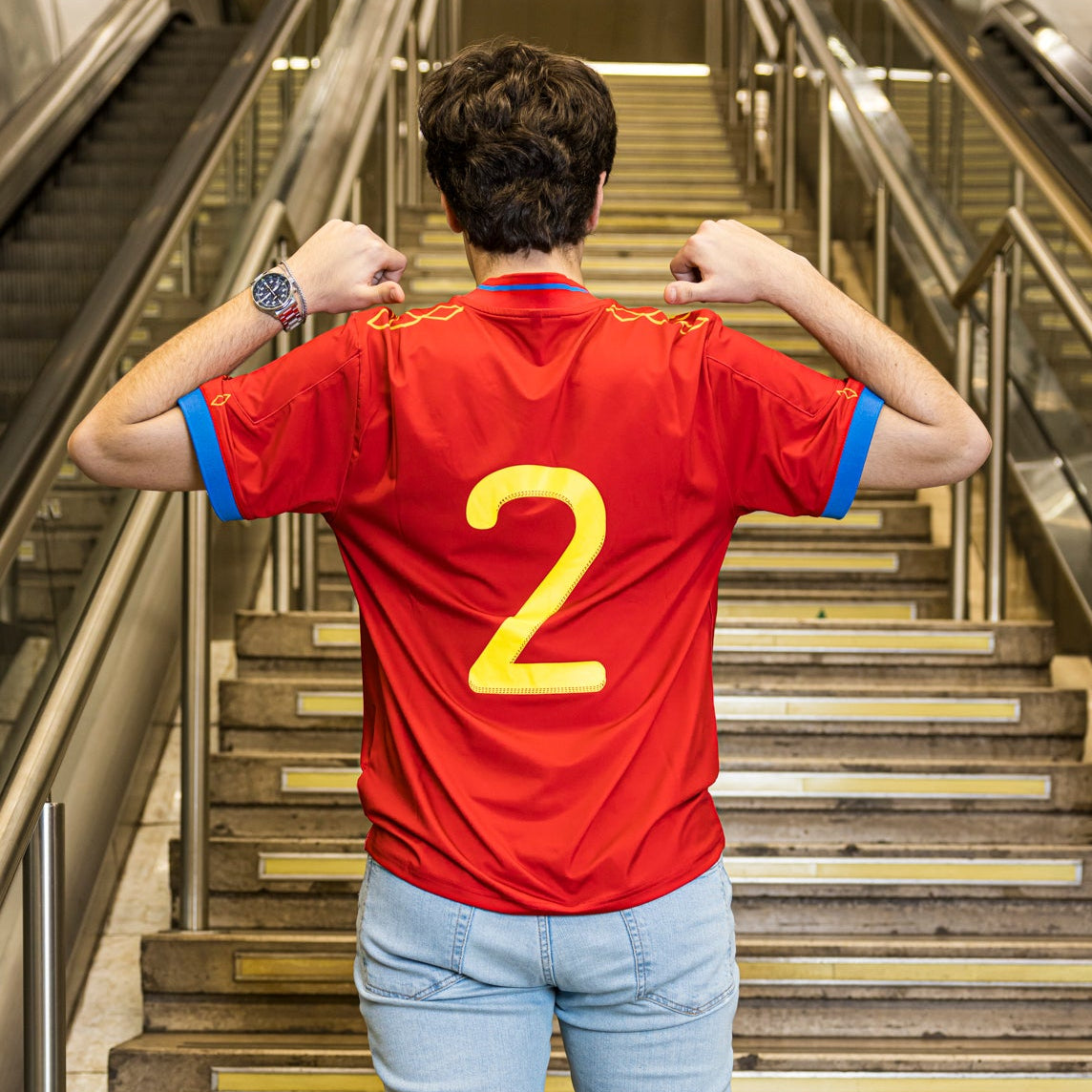 Camiseta retro "Metro FC" Línea 2