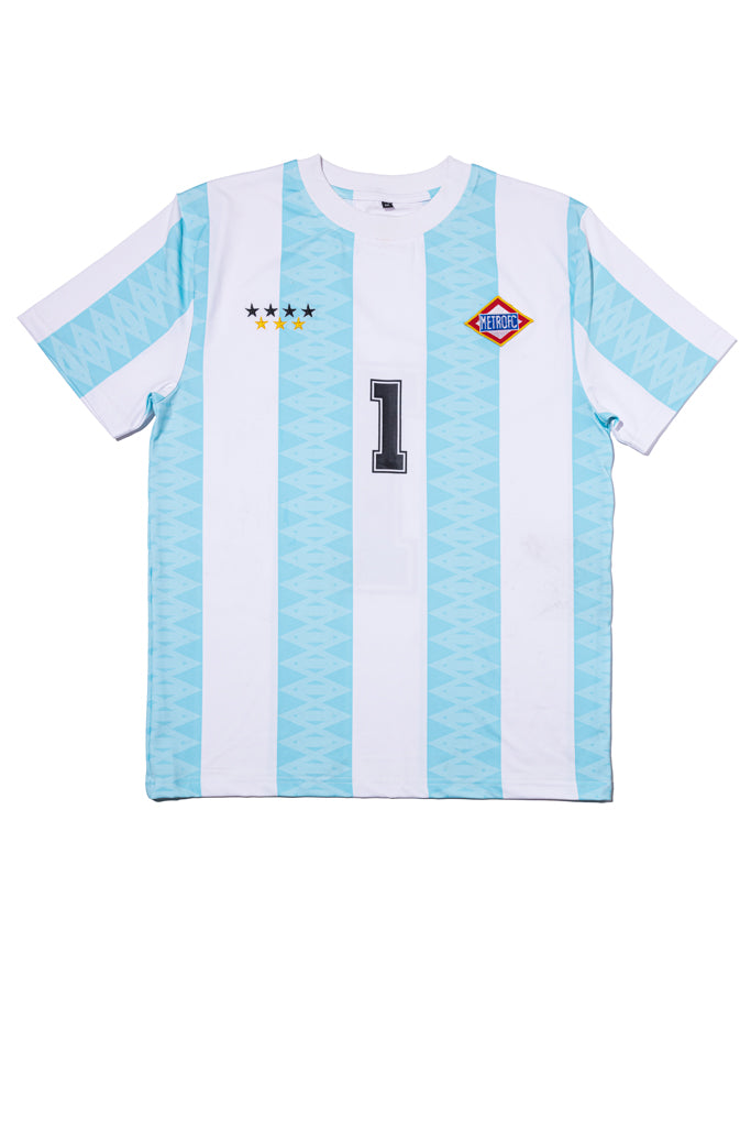 Camiseta retro "Metro FC" Línea 1