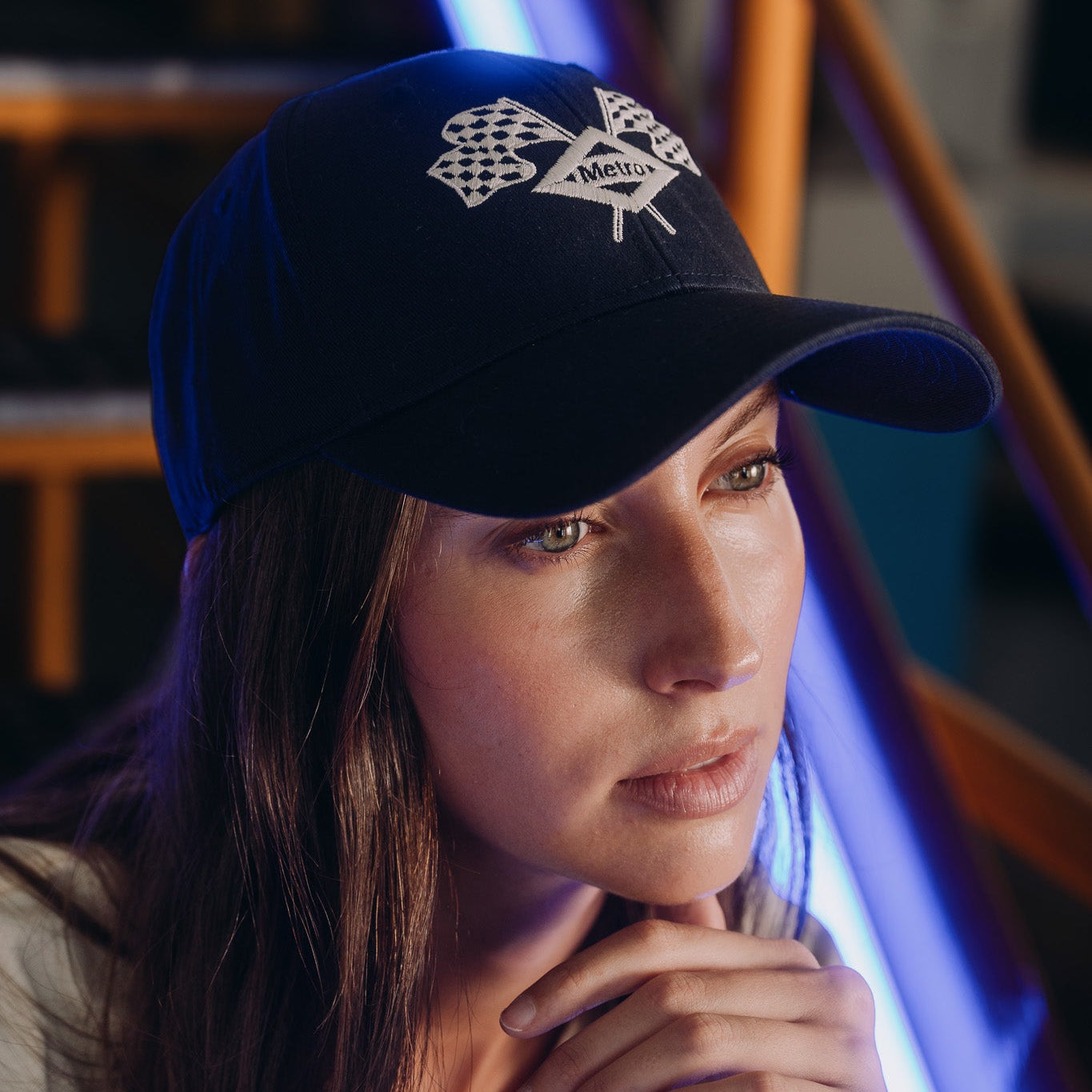 Navy Blue F1 Madrid Metro Cap