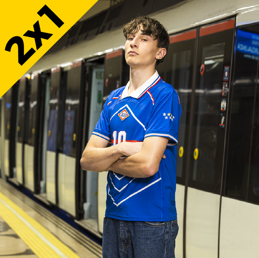 Camiseta retro "Metro FC" Línea 10