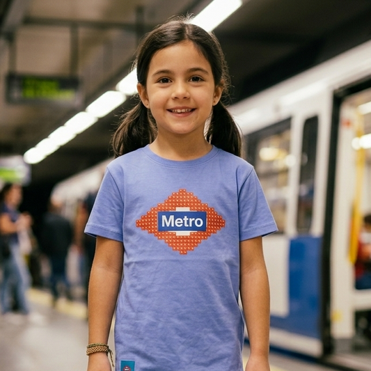 Camiseta infantil rombo bloques de construcción