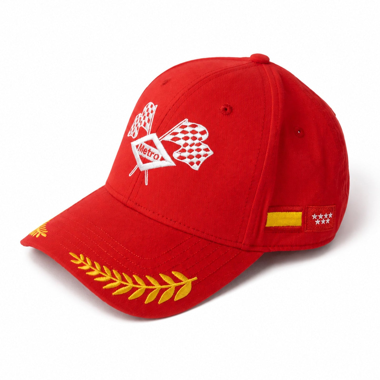 Red F1 Madrid Metro cap