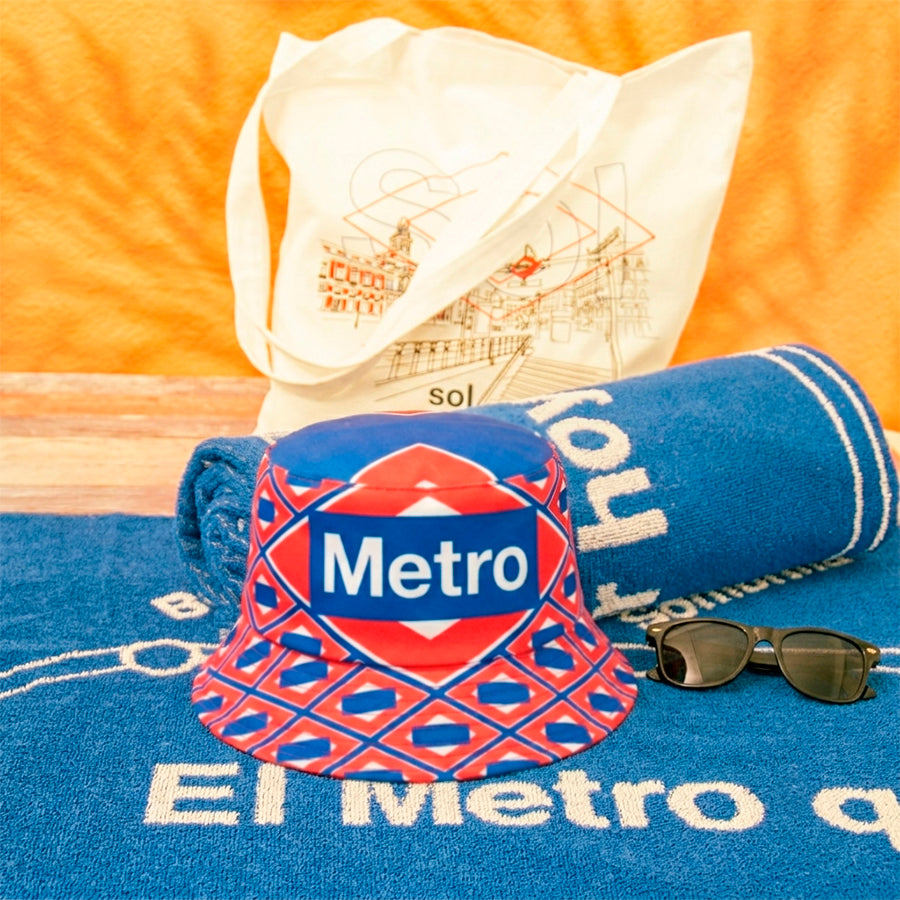 Gorro bucket Metro de Madrid