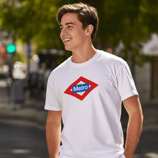 Camiseta logo Metro de Madrid
