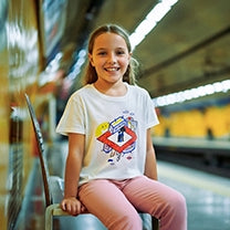Kids T-shirt  "Madrid and Metro"