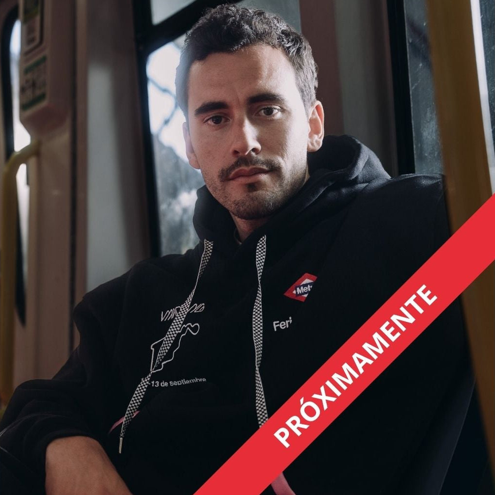 Black Madrid Metro Circuit Hoodie