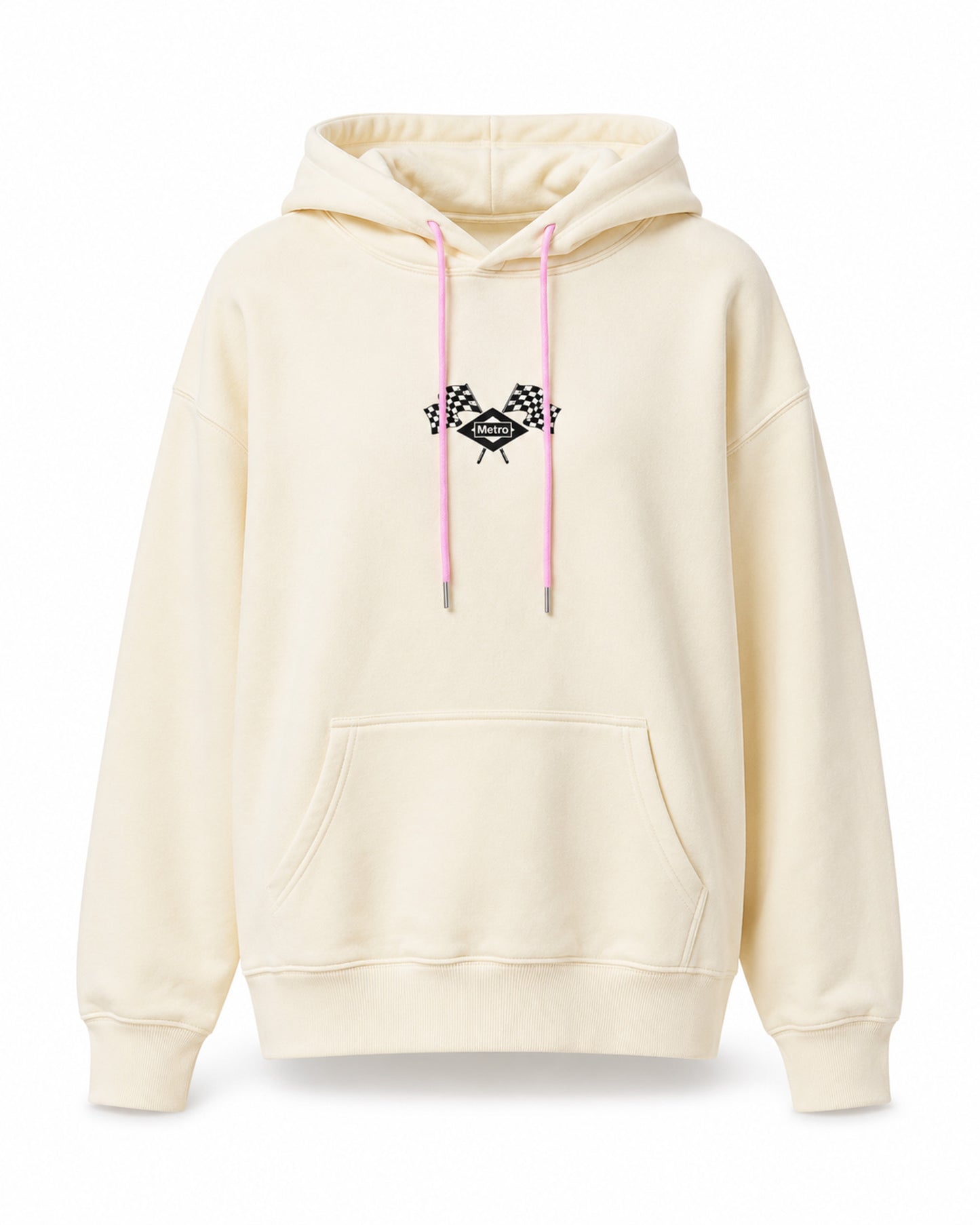Sudadera Racing beige Pórtico