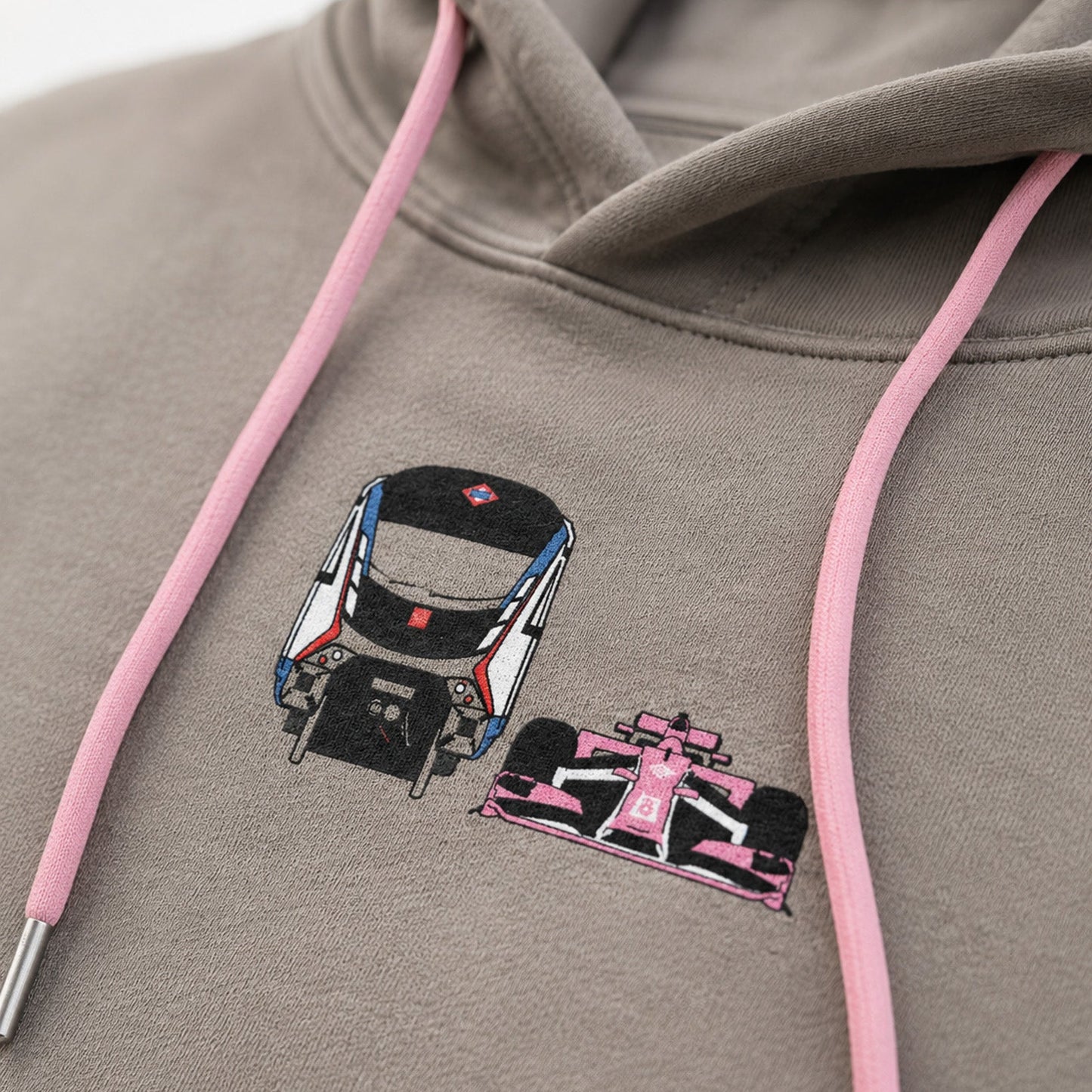 Sudadera Racing Gris Faster Metro de Madrid