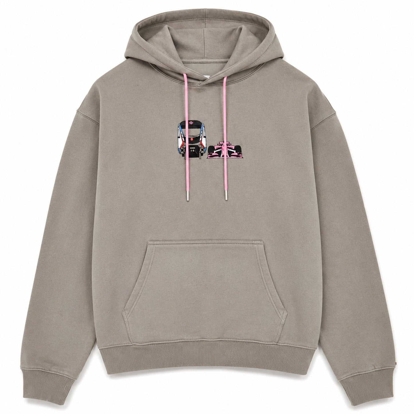 Grey F1 Faster Metro de Madrid Hoodie