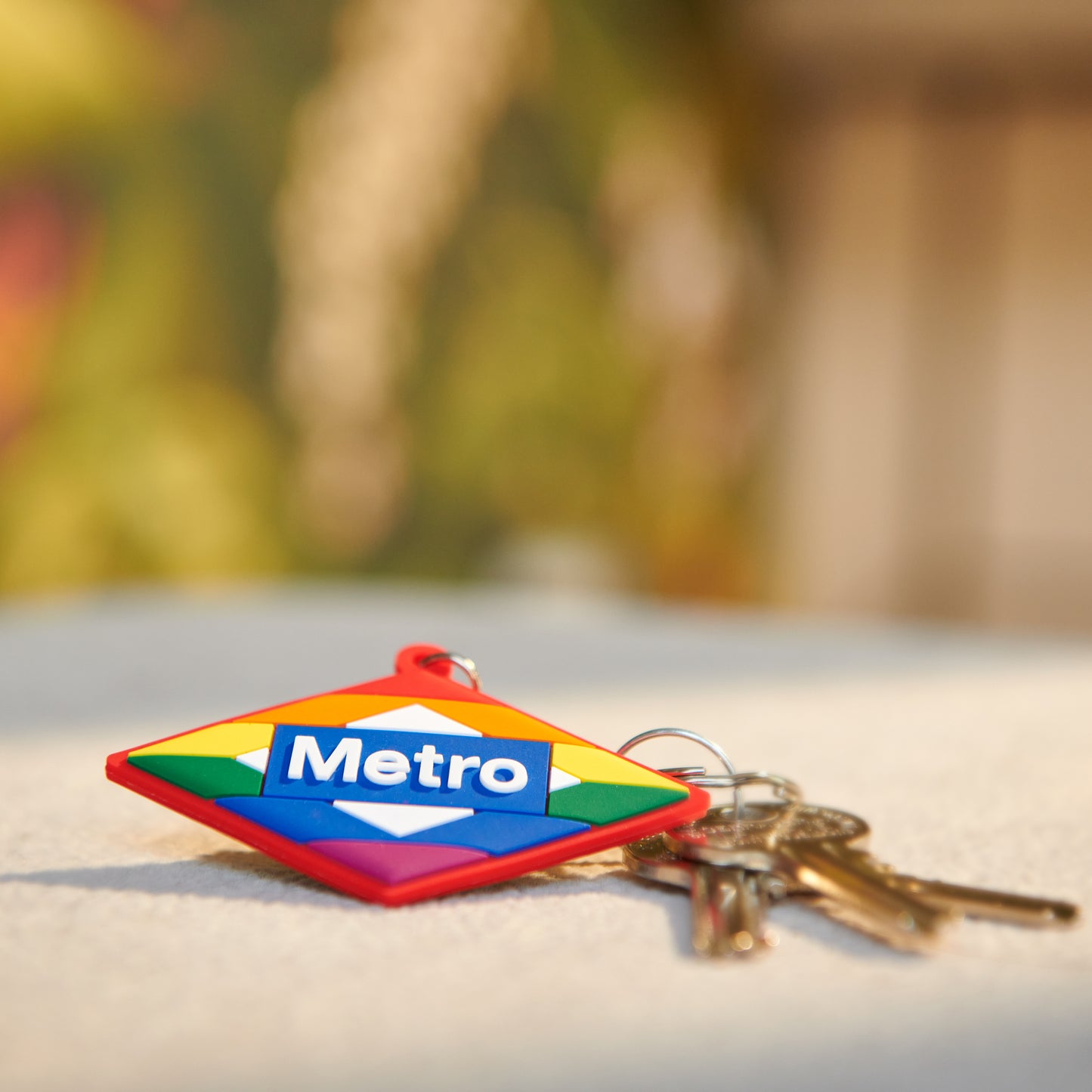 Llavero logo Metro LGTBI