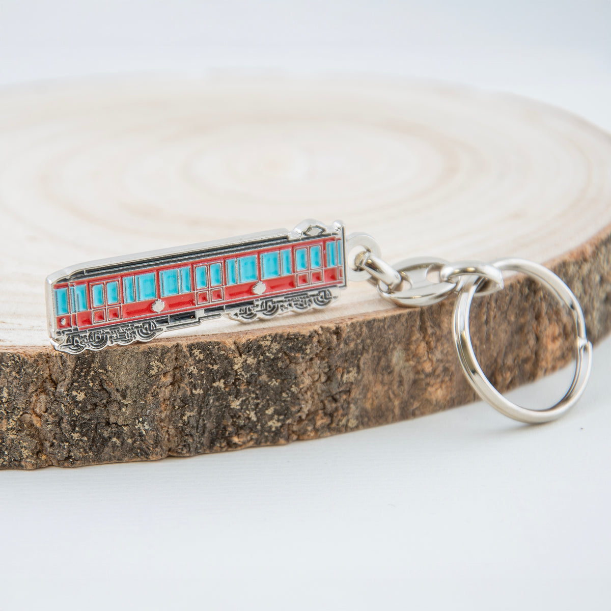 Colección llaveros metal trenes históricos Metro de Madrid (Edición limitada)