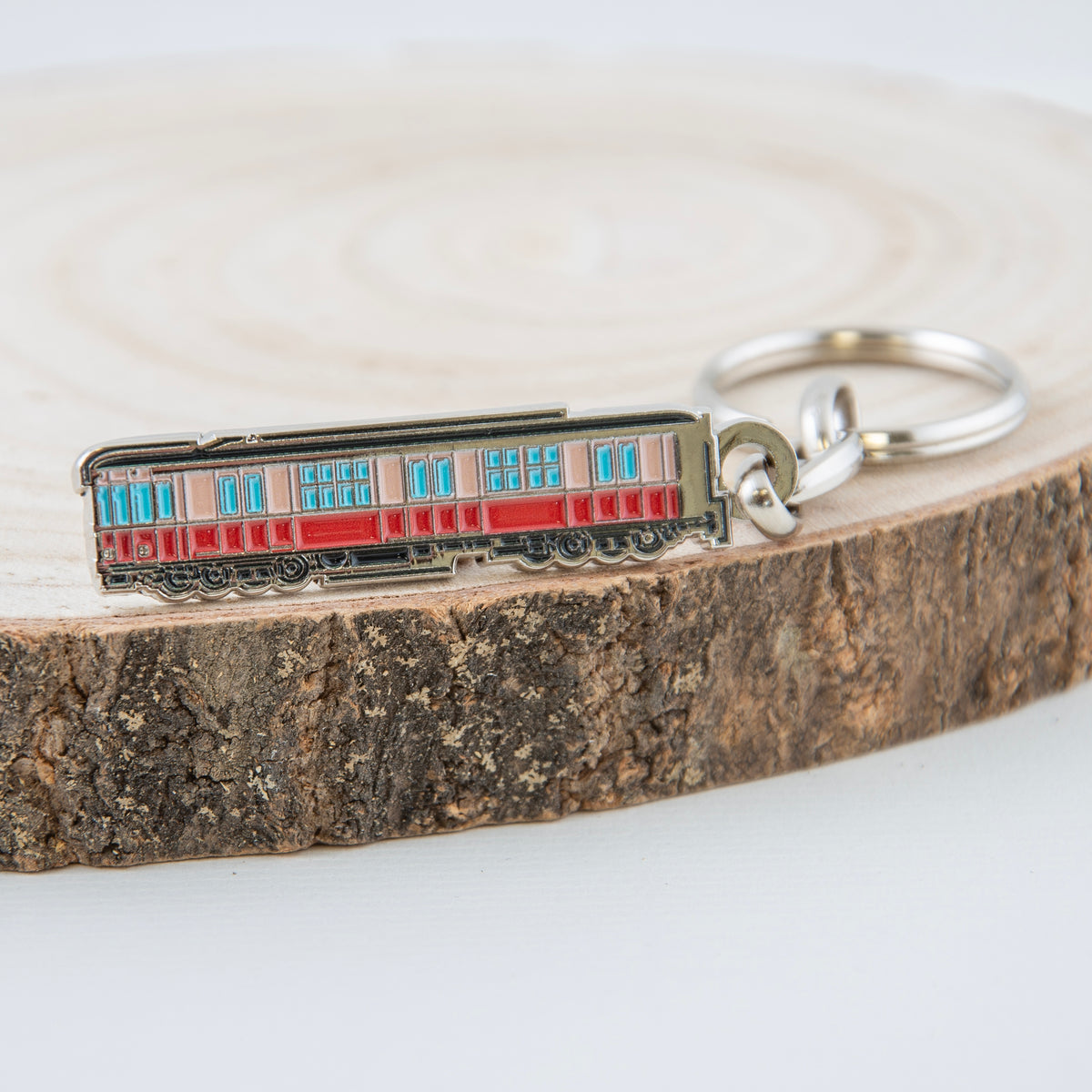 Colección llaveros metal trenes históricos Metro de Madrid (Edición limitada)