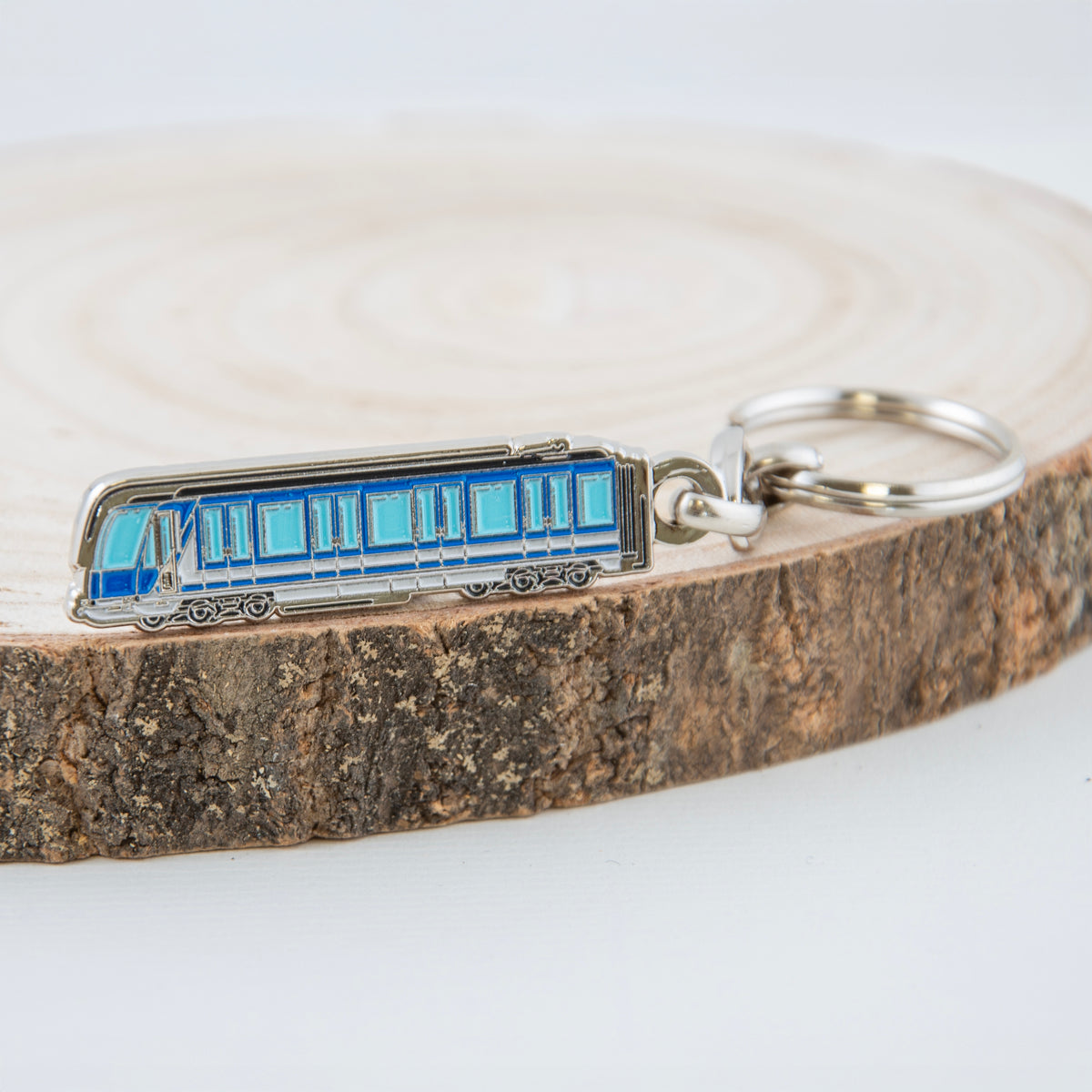 Colección llaveros metal trenes históricos Metro de Madrid (Edición limitada)