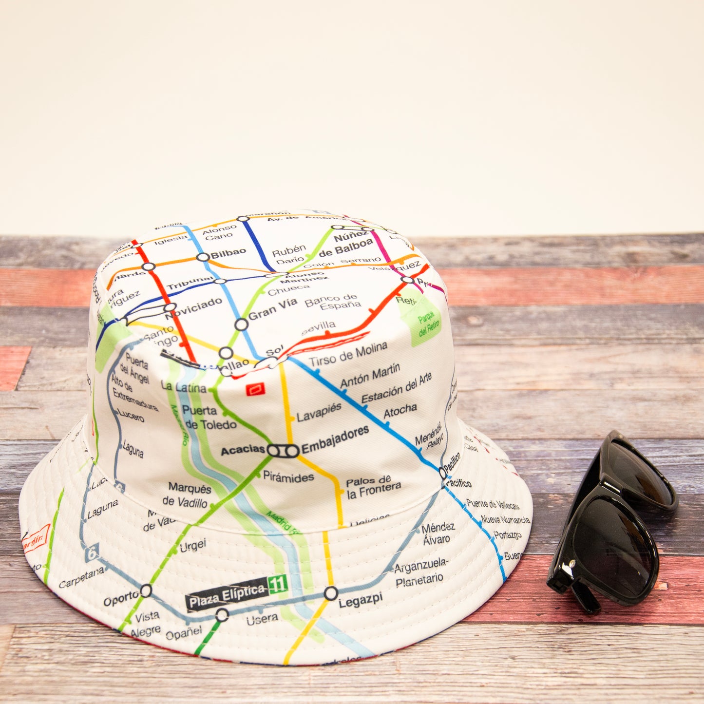 Gorro bucket Metro de Madrid