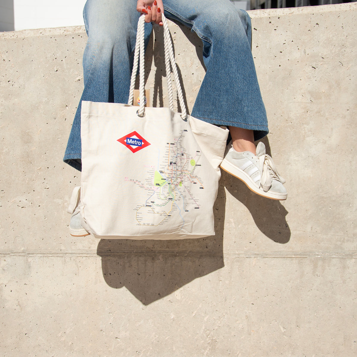 Maxi bolsa plano Metro de Madrid
