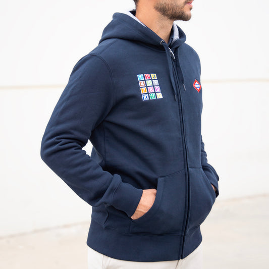 Sudadera cremallera