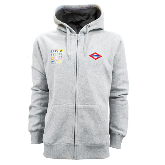 Sudadera cremallera