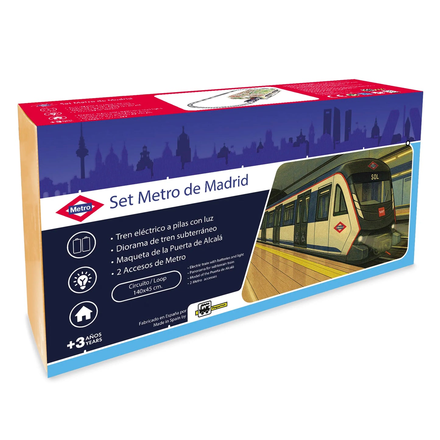 Tren eléctrico Metro de Madrid